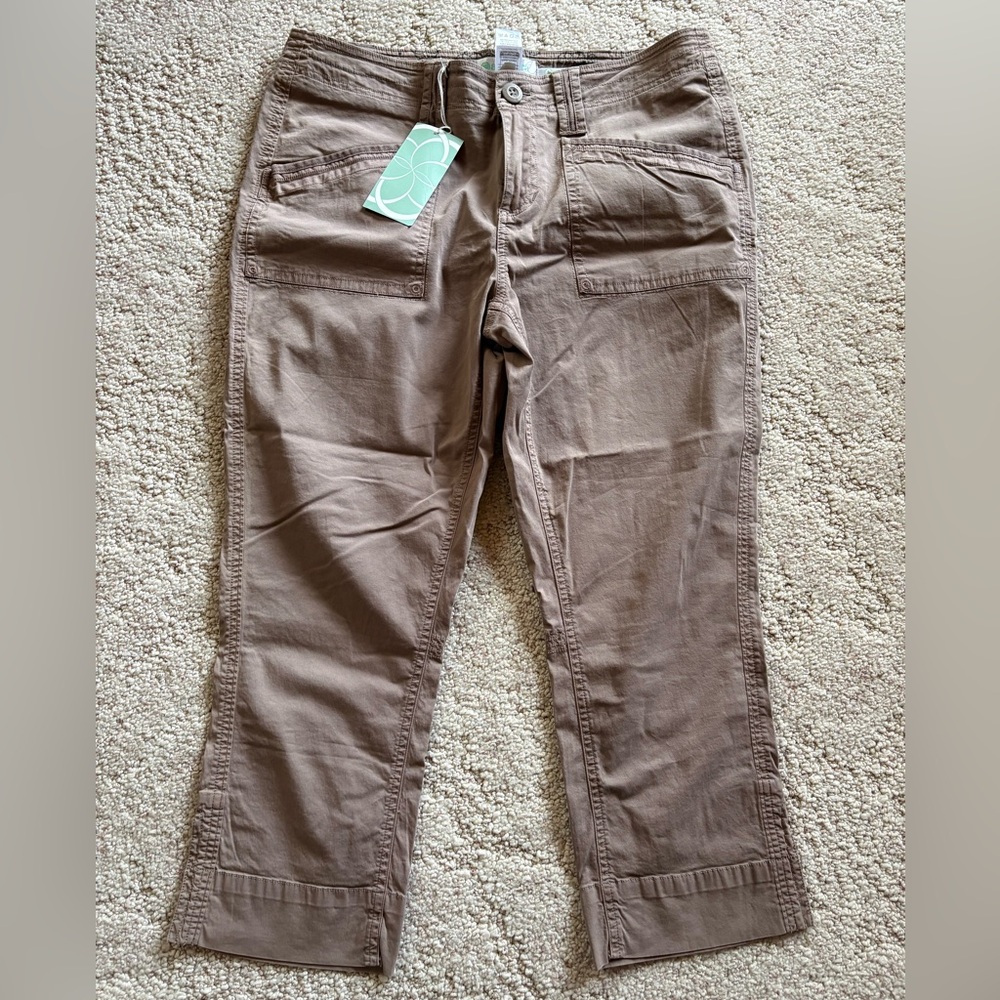 Womens Aventura Organic Cotton Capri Pants